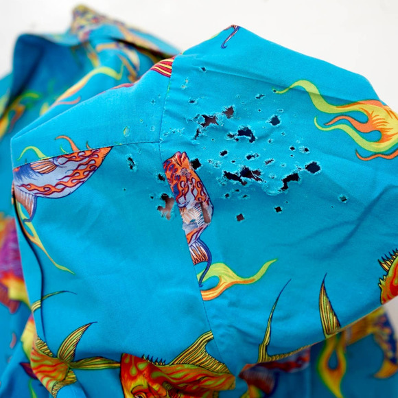 Classic Aloha Hawaiian Summer Shirt Mens Large - Picture 4 of 6